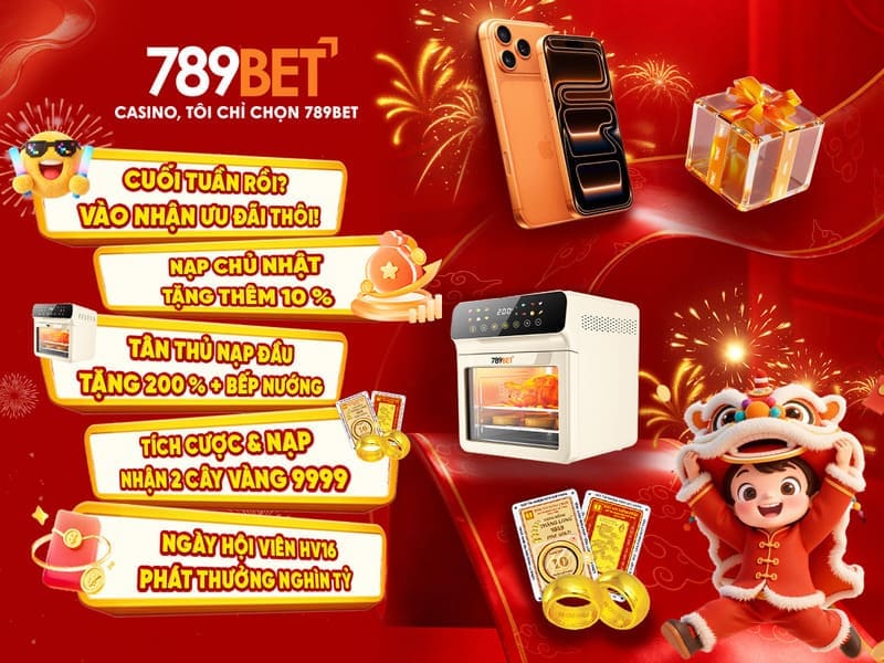 Quà tặng khủng tại 789bet