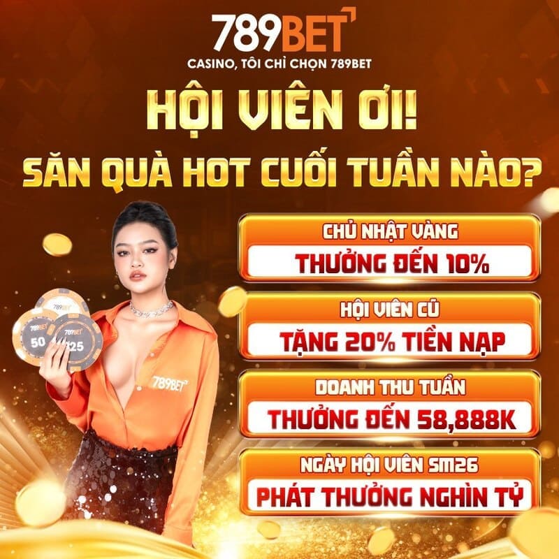 Khuyến mãi hội viên 789Bet